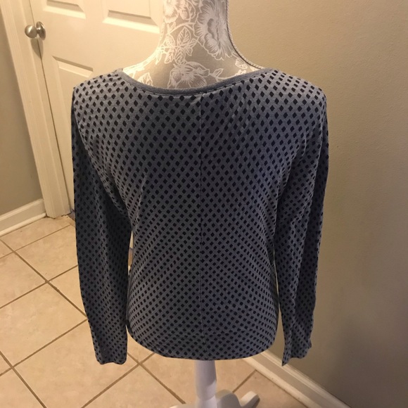 Victoria Secret’s Black & Gray Patterned Top - Picture 3 of 3